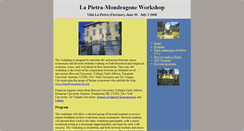 Desktop Screenshot of lapietra-mondragone.noisefromamerika.org